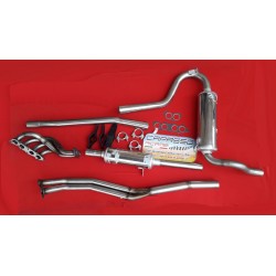 MARMITTA ACCIAIO INOX COMPLETA LANCIA FULVIA COUPE'