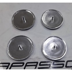 LOGO EMBLEMA ALFAROMEO PER COPPA  RUOTA IN  ACCIAIO