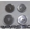 LOGO EMBLEMA ALFAROMEO PER COPPA  RUOTA IN  ACCIAIO