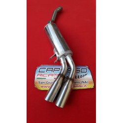 TERMINALE MARMITTA FIAT 127 INOX