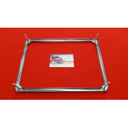 CORNICE TARGA POSTERIORE ALFAROMEO 2000 BERLINA ORIGINALE CON PRIGIONIERI