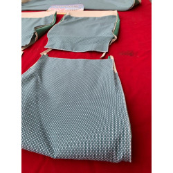TAPPEZZERIA FIAT 600 (MODELLO IN TESSUTO COLORE VERDE)