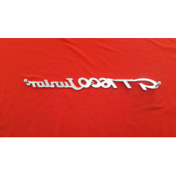 SCRITTA POSTERIORE ALFAROMEO GT JUNIOR 1600
