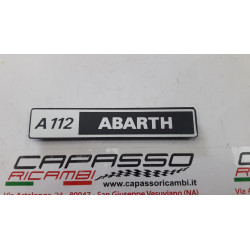 SIGLA POSTERIORE A 112 ABARTH
