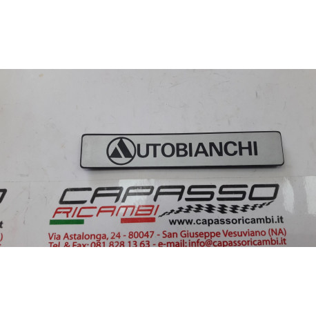 SIGLA POSTERIORE AUTOBIANCHI A112