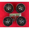 CERCHI RUOTA FIAT 500 126 ATTACCO 4 X 98 NERI DIAMANTI