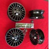CERCHI RUOTA FIAT 500 126 ATTACCO 4 X 98 NERI DIAMANTI