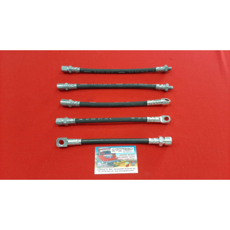 SERIE TUBI FRENI ANTERIORE PIU POSTERIORE PIU FRIZIONE FIAT X19