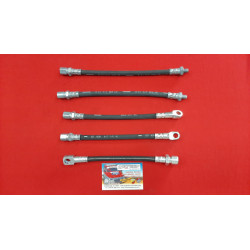 SERIE TUBI FRENI ANTERIORE PIU POSTERIORE PIU FRIZIONE FIAT X19