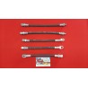 SERIE TUBI FRENI ANTERIORE PIU POSTERIORE PIU FRIZIONE FIAT X19