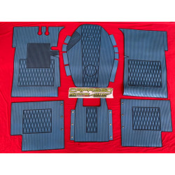 TAPPETI FIAT 1100 MODELLO 103  COLORE CELESTE