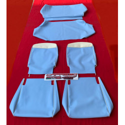 TAPPEZZERIA SELLERIA COMPLETO FIAT 500 D (CELESTE CIELO)