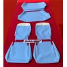 TAPPEZZERIA SELLERIA COMPLETO FIAT 500 D (CELESTE CIELO)