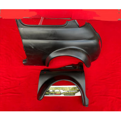 KIT PARAFANGHI ANTERIORI  FIAT 500 ...CARREGGIANTA LARGA  IN LAMIERA 3 CM 