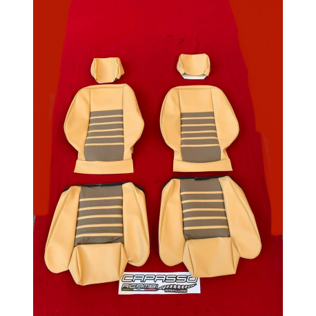 TAPPEZZERIA SELLERIA ALFAROMEO DUETTO1989 AL 1993 (VERA PELLE ALCANTARE)
