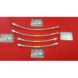 TUBI FRENO AREONAUTICI FIAT 600 ANTERIORE PIU POSTERIORE