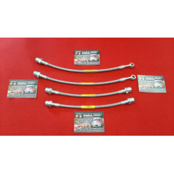 TUBI FRENO AREONAUTICI FIAT 600 ANTERIORE PIU POSTERIORE