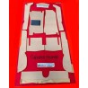 TAPPETO MOQUETTE FIAT 124 SPIDER COLORE OCRA DAL 1983 AL 1985 N.B. PRIMO IMPIANTO