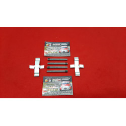 FERMI PASTIGLE PATTINI FRENO ANTERIORE ALFAROMEO 1300