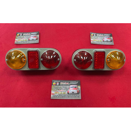 FANALI POSTERIORI FIAT 1100  (CORPO IN LAMIERA)