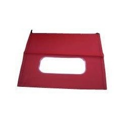 TELA CAPOTE FIAT 500 F/L/R IN PELLE CON OBLO'