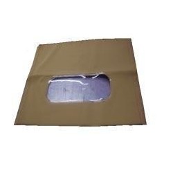 TELA CAPOTE FIAT 500 F/L/R IN PELLE CON OBLO'