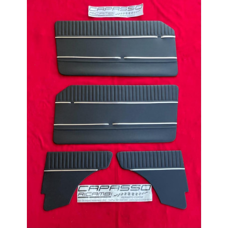 PANNELLI INTERNI FIAT 850 COUPE NERI