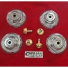 COPPE RUOTA COMPLETE DI COPRIMOZZO FIAT BALILLA