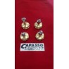 COPPE RUOTA COMPLETE DI COPRIMOZZO FIAT BALILLA