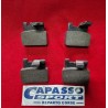 PASTIGLIE FRENO PATTINI FRENO POSTERIORE ALFAROMEO GIULIA INPIANTO DUNLOP