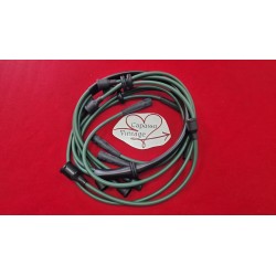 SERIE CAVI CANDELE FIAT 130  CILINDRATA 3200