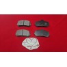 PASTIGLIE FRENO POSTERIORI FIAT 130