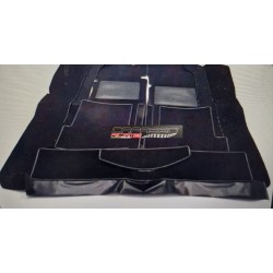 TAPPETO PREFORMATO MOQUETTA FIAT 124 SPIDER DAL 1966 AL 1982 NERO