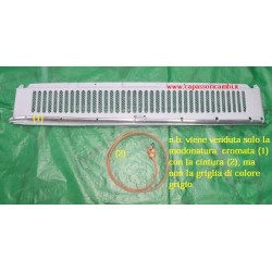mononatura alluminio per fissagio capote FIAT 500 D