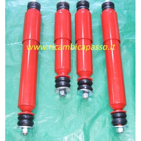 kit 4 ammortizzatori ribassati FIAT 500 126