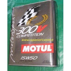 lattina 2 litro olio MOTUL 15W50