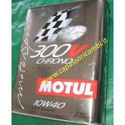 lattina 2 litri olio motore 10W4O MOTUL