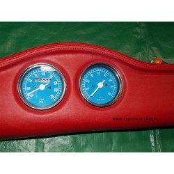 CRUSCOTTO LUNGO BOMBATO CON 5 STRUMENTI