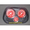 cruscotto 3 strumenti rivestito