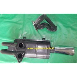 MARMITTA SPORTIVA TERMINALE A PAPERA FIAT 600 850