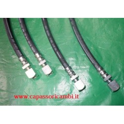 kit 4 tubi freno anteriore Lancia Fulvia Coupe 5 marce