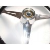 Abarth black chrome wheel spokes