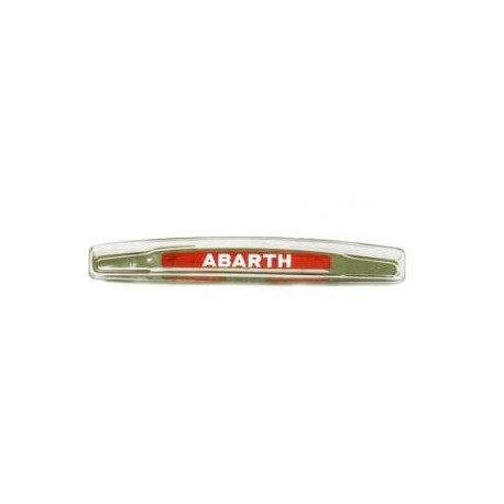 Beacon plate Abarth