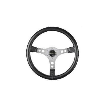 STEERING WHEEL DIAMETER MM. 320 SILVER AND SKAY