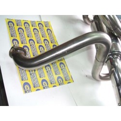 Shaped stainless steel muffler
