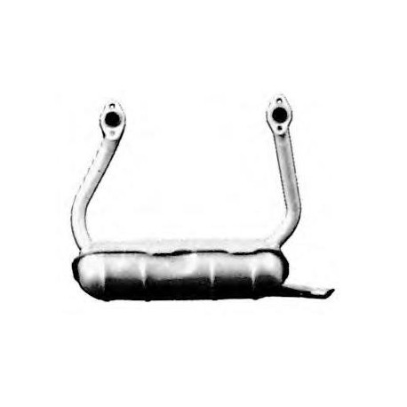 Muffler Fiat 500 F L