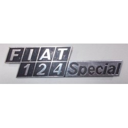 SIGLA SCRITTA FIAT 124 SPECIAL