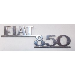 SIGLA SCRITTA FIAT 850