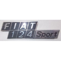 SIGLA SCRITTA FIAT 124 Sport