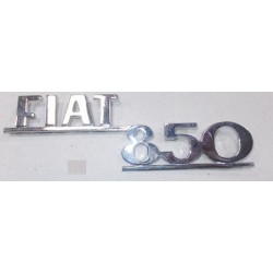 SIGLA SCRITTA FIAT 850